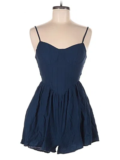 Pre-owned Shein Romper In Blue