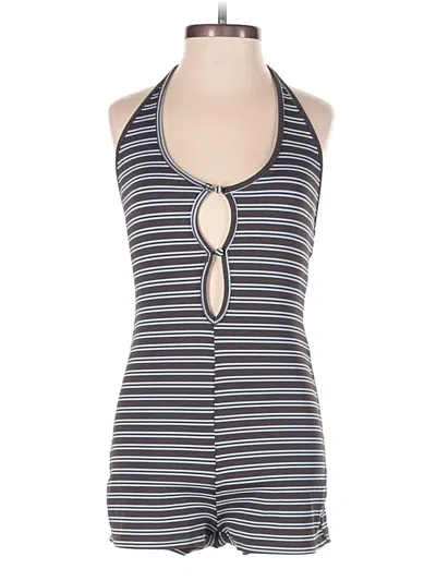 Pre-owned Shein Romper In Blue