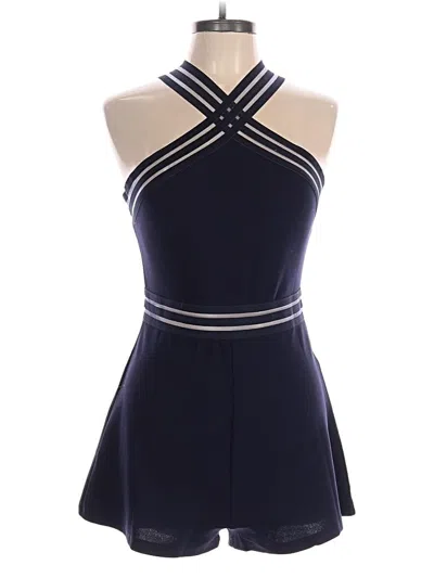 Pre-owned Shein Romper In Blue