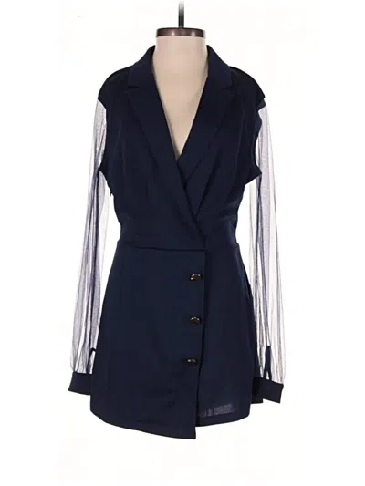 Pre-owned Shein Romper In Blue