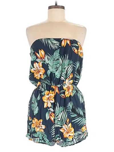 Pre-owned Shein Romper In Blue