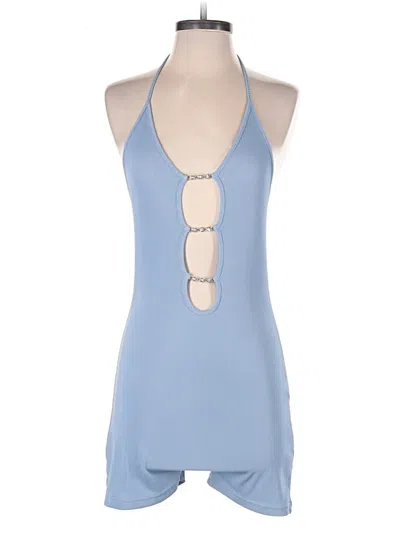 Pre-owned Shein Romper In Blue