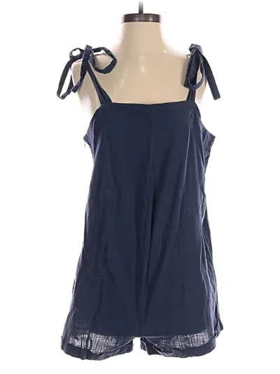 Pre-owned Shein Romper In Blue