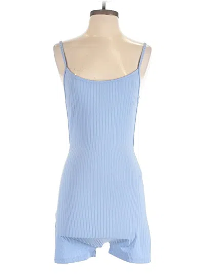 Pre-owned Shein Romper In Blue