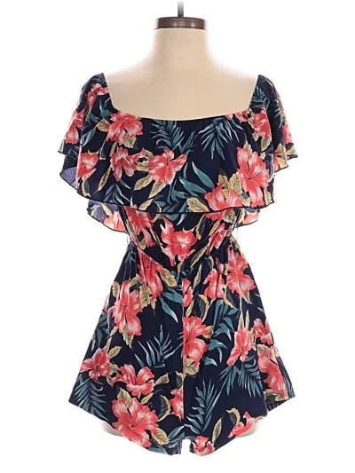 Pre-owned Shein Romper In Blue