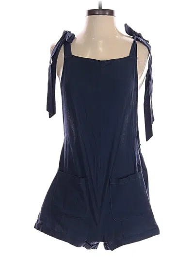 Pre-owned Shein Romper In Blue