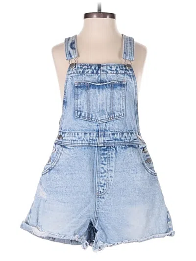 Pre-owned Shein Romper In Blue