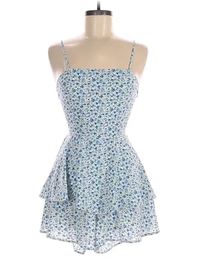 Pre-owned Shein Romper In Blue