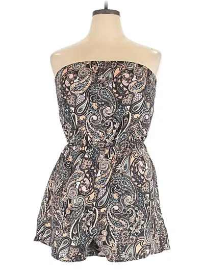 Pre-owned Shein Romper In Blue
