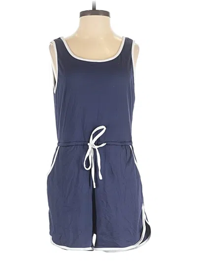 Pre-owned Shein Romper In Blue