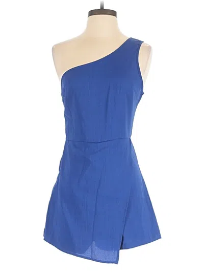 Pre-owned Shein Romper In Blue
