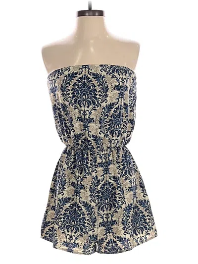 Pre-owned Shein Romper In Blue