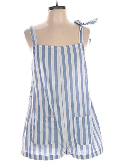 Pre-owned Shein Romper In Blue