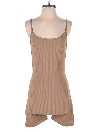 Pre-owned Shein Romper In Brown