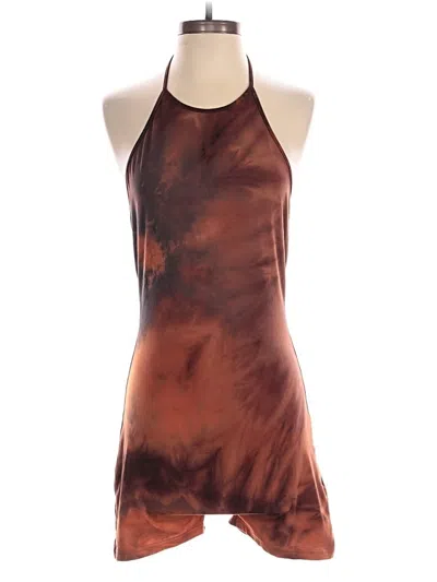 Pre-owned Shein Romper In Brown