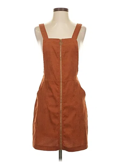 Pre-owned Shein Romper In Brown