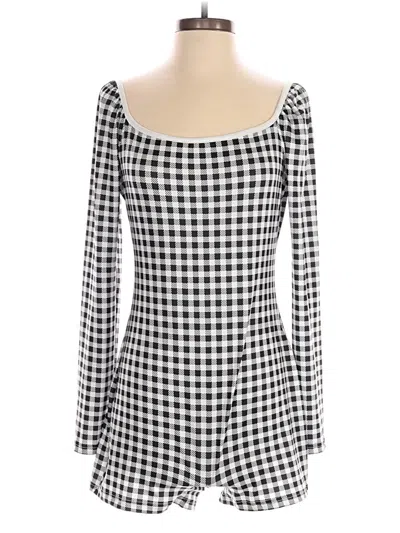 Pre-owned Shein Romper In Gray