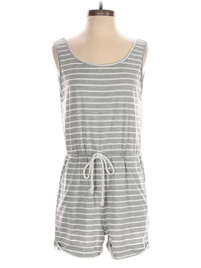 Pre-owned Shein Romper In Gray