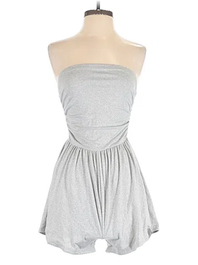 Pre-owned Shein Romper In Gray