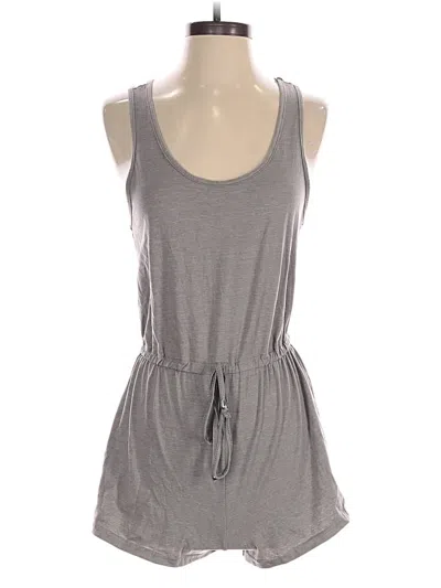 Pre-owned Shein Romper In Gray