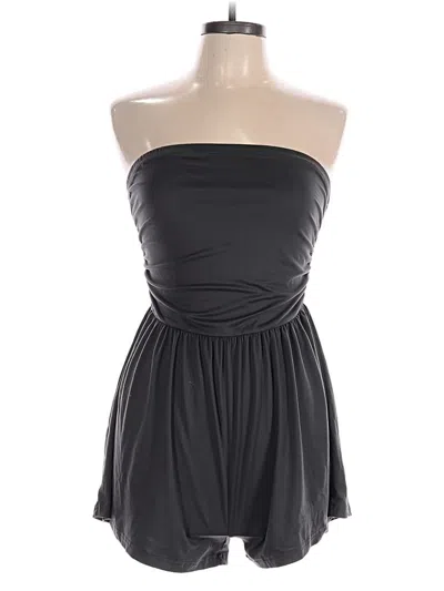 Pre-owned Shein Romper In Gray