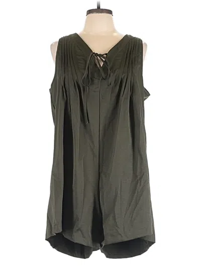 Pre-owned Shein Romper In Green
