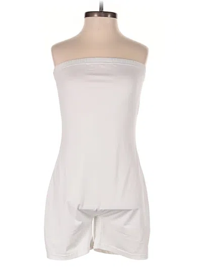 Pre-owned Shein Romper In Ivory