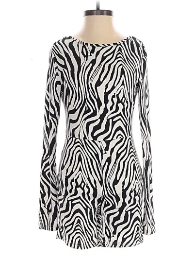 Pre-owned Shein Romper In Ivory