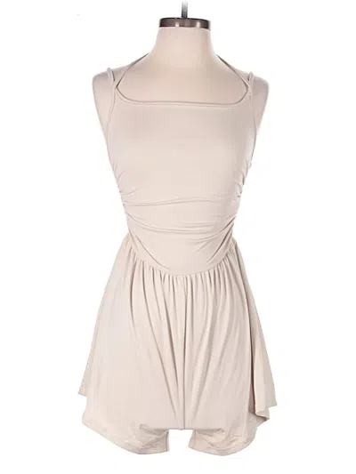 Pre-owned Shein Romper In Ivory