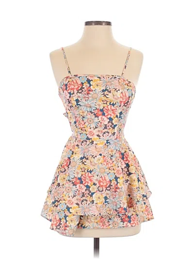Pre-owned Shein Romper In Orange