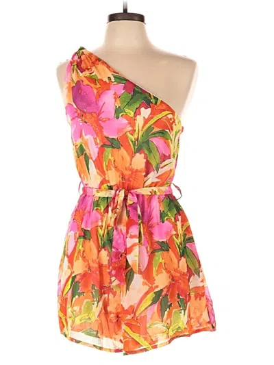 Pre-owned Shein Romper In Orange