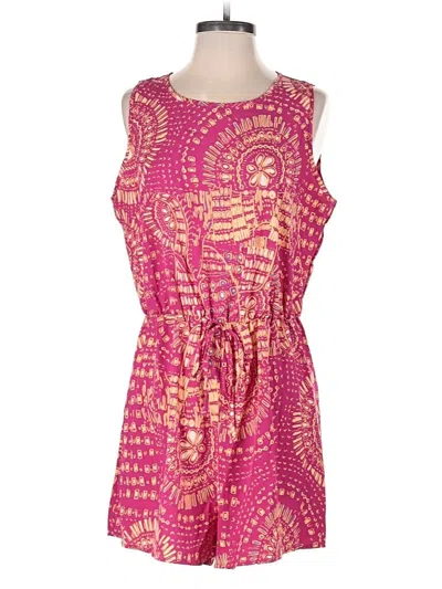 Pre-owned Shein Romper In Pink