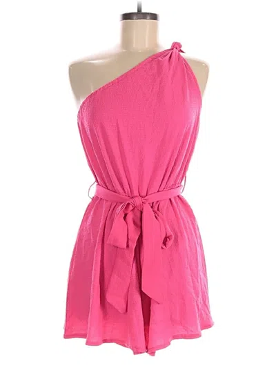Pre-owned Shein Romper In Pink