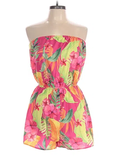 Pre-owned Shein Romper In Pink
