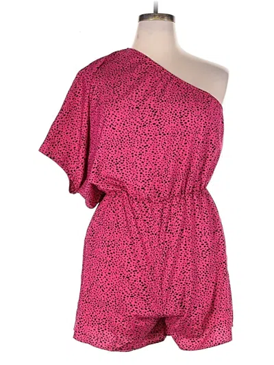 Pre-owned Shein Romper In Pink