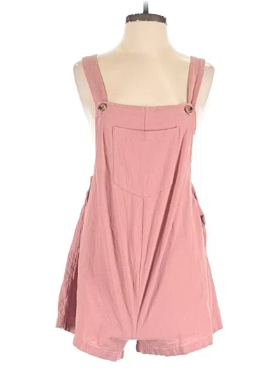 Pre-owned Shein Romper In Pink