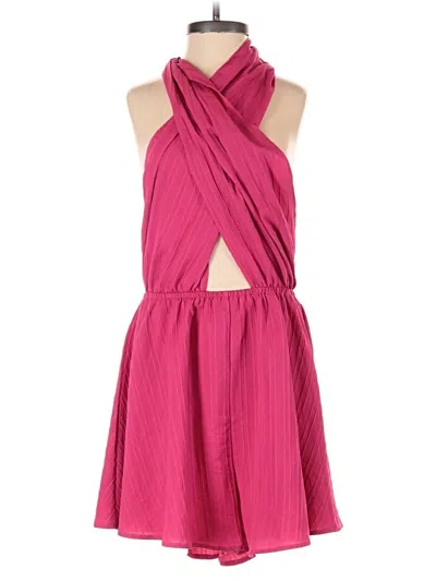 Pre-owned Shein Romper In Pink
