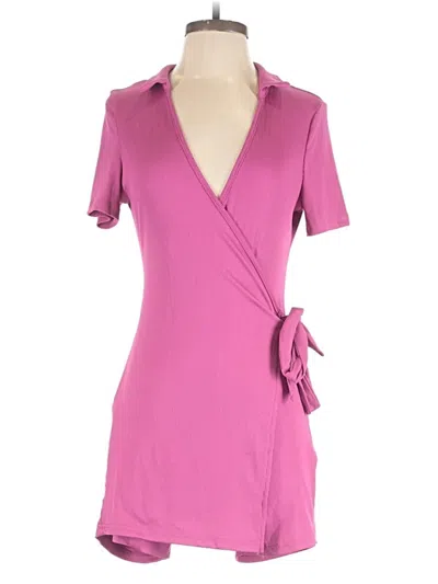 Pre-owned Shein Romper In Pink