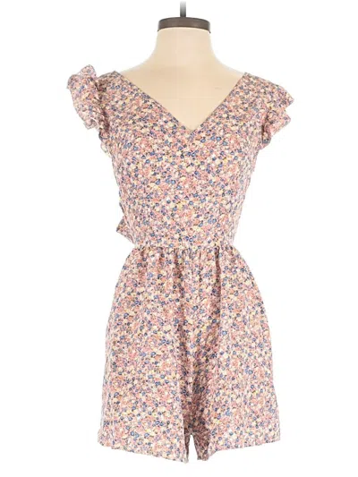 Pre-owned Shein Romper In Pink