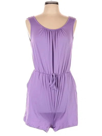 Pre-owned Shein Romper In Purple