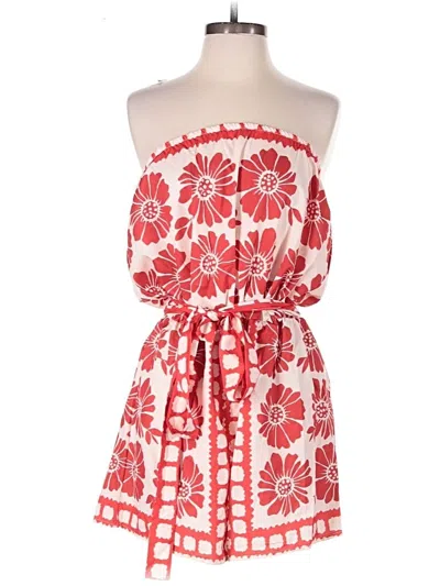 Pre-owned Shein Romper In Red
