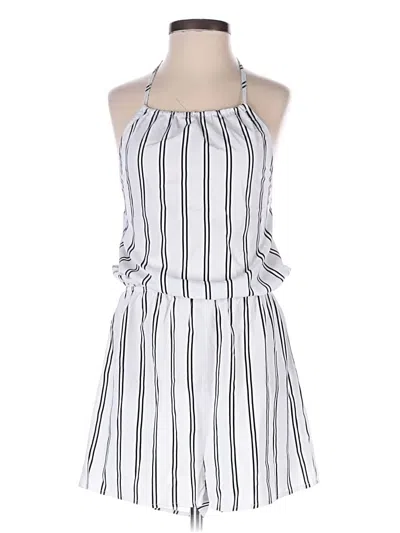 Pre-owned Shein Romper In White