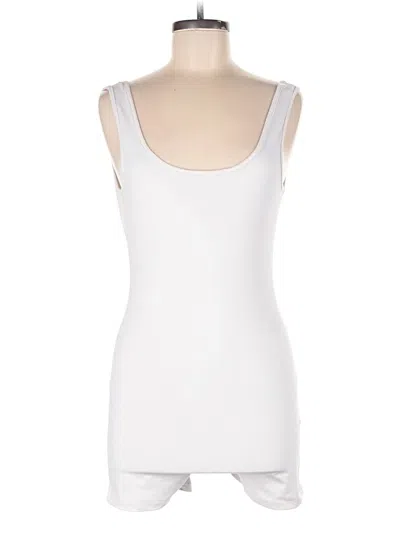 Pre-owned Shein Romper In White