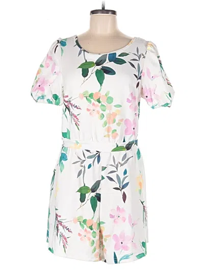 Pre-owned Shein Romper In White