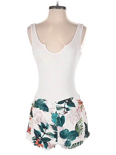 Pre-owned Shein Romper In White