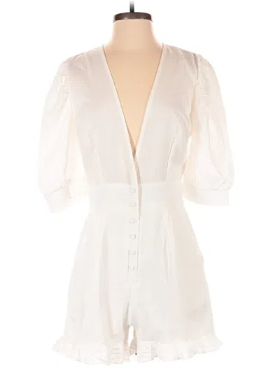 Pre-owned Shein Romper In White