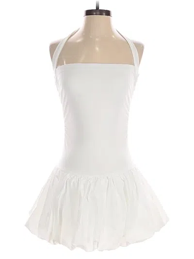 Pre-owned Shein Romper In White