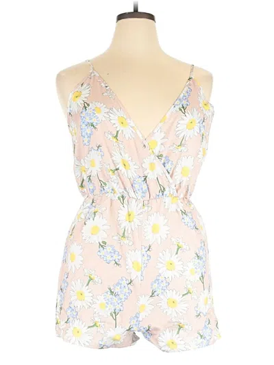 Pre-owned Shein Romper In Yellow