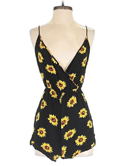 Pre-owned Shein Romper In Yellow