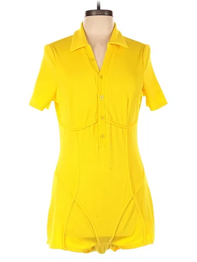 Pre-owned Shein Romper In Yellow